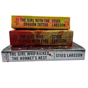 Stieg Larsson Millennium Series The Girl Trilogy Books 1 2 3 Paperback